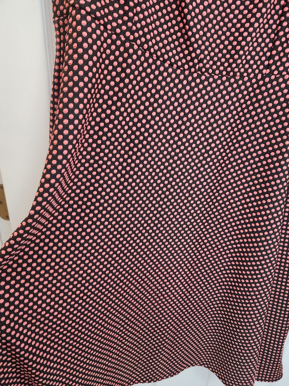Torrid Red and White Polka Dot Midi Dress, Torrid 3 = 3X - Picture 5 of 6